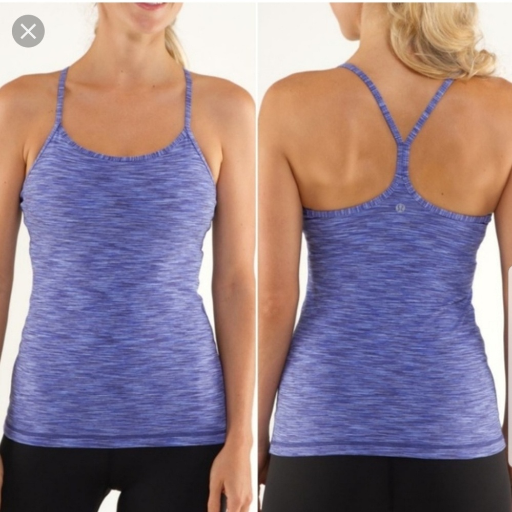 Lululemon Power Y Space Dye Tank Top Thin Straps